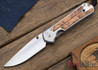 Chris Reeve Knives: Large Sebenza 21 - Thuya Burl - 010411