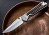 Chris Reeve Knives: Large Sebenza 21 - Macassar Ebony Inlay - 010606