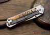 Chris Reeve Knives: Large Sebenza 21 - Spalted Beech Inlay - 011214