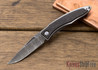 Chris Reeve Knives: Mnandi - Bog Oak - Basketweave Damascus - 020605