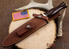 Randall Made Knives: Model 2-8 Fighting Stiletto - Brown Canvas Micarta