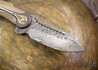 Todd Begg Knives: Steelcraft Series - Field Marshall - Bronze, Gold, & Silver Titanium - Thor Damasteel - G