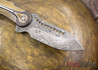 Todd Begg Knives: Steelcraft Series - Field Marshall - Bronze, Gold, & Silver Titanium - Thor Damasteel - J