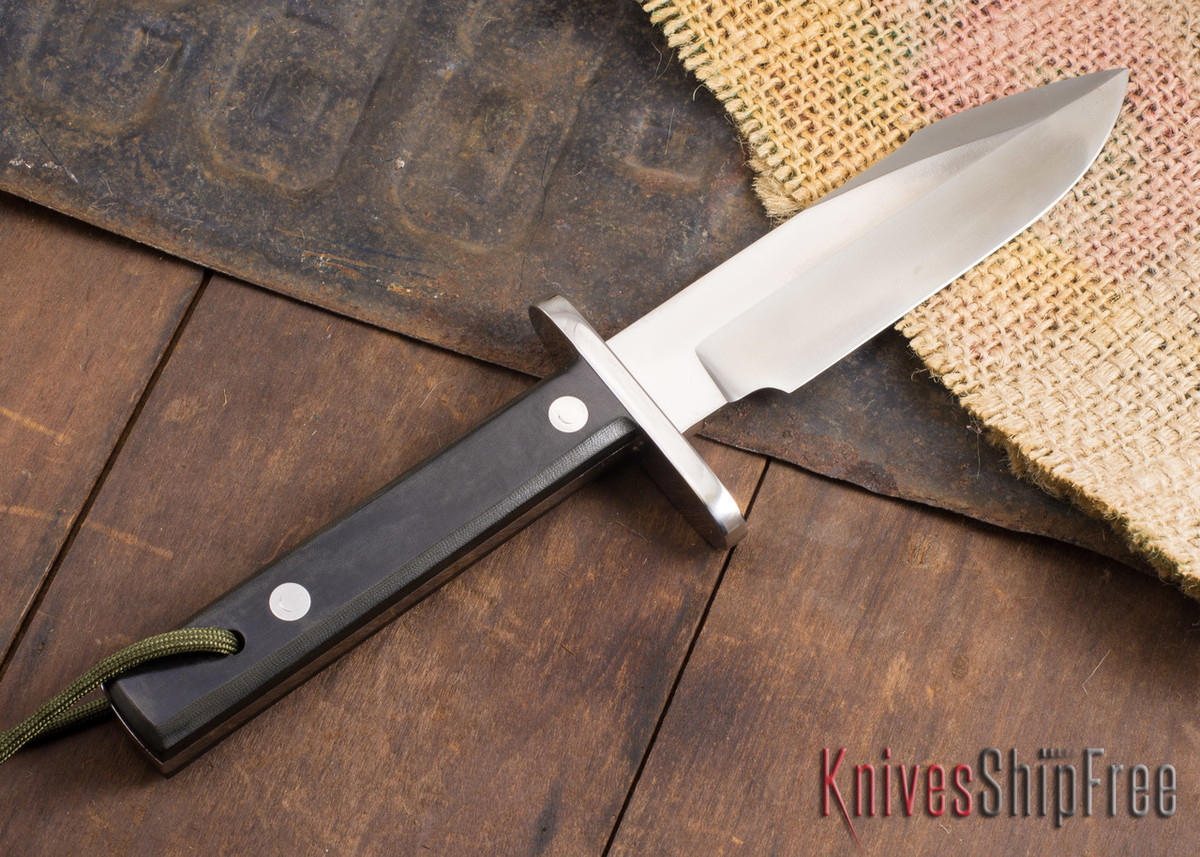RESERVED Randall Made Knives Model 17 Astro Black Micarta 120702 (R.C. 1/26) All Knives