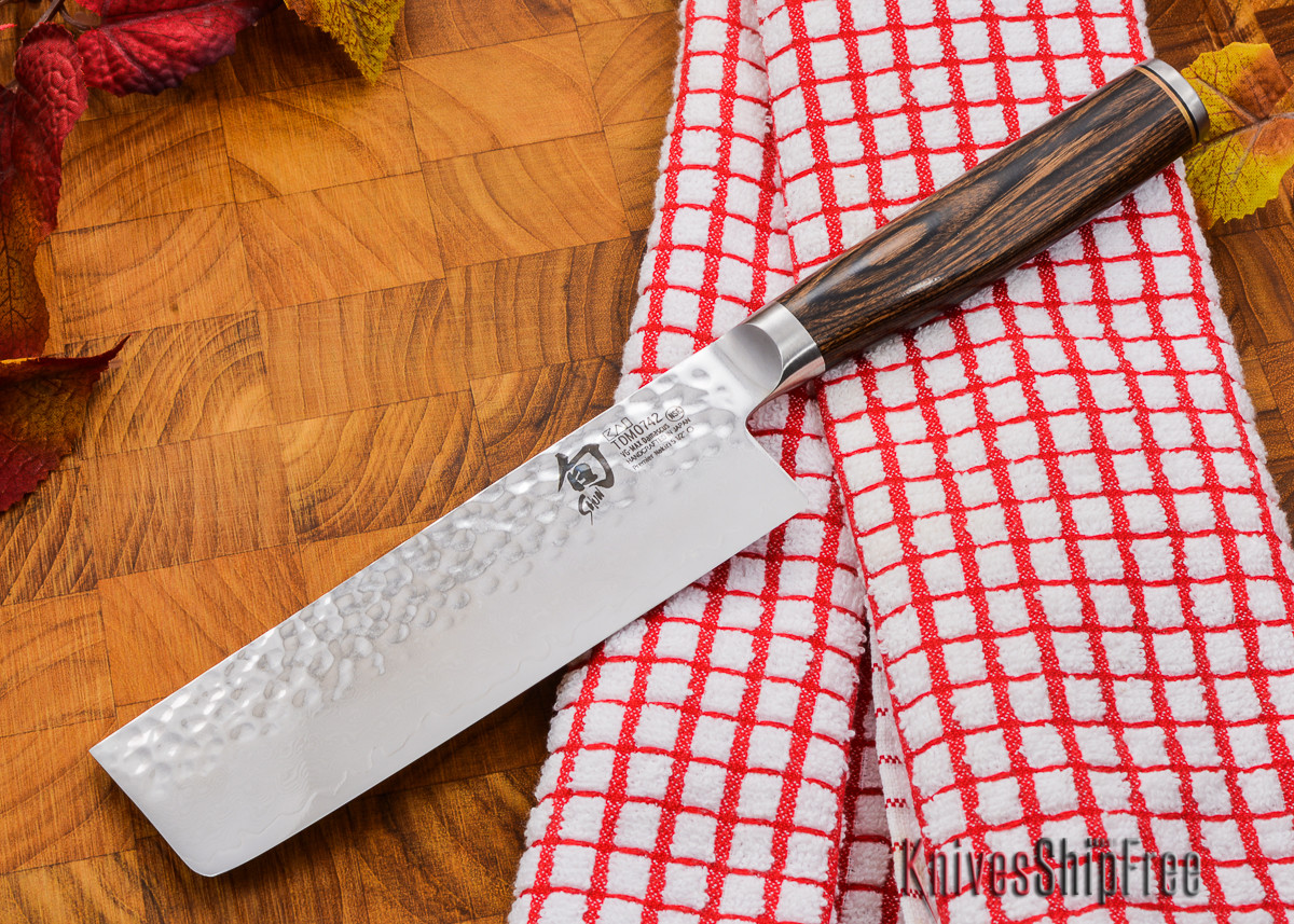 Shun Knives Premier Nakiri 5.5" TDM0742 All Knives Ship Free