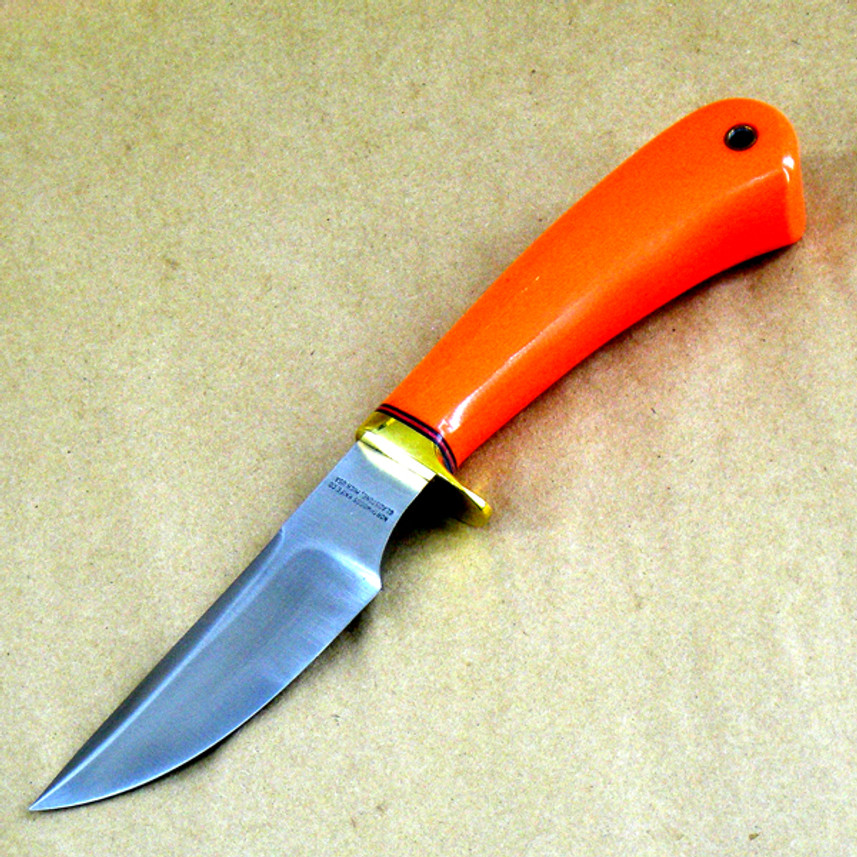 Northwoods Knives Compact Utility Knife Blaze Orange G10 All