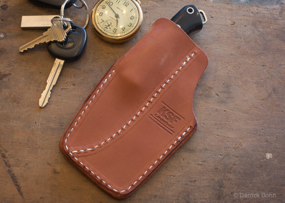 KSF Leather Allegheny Pocket Sheath (a Medium Sized Pocket Sheath