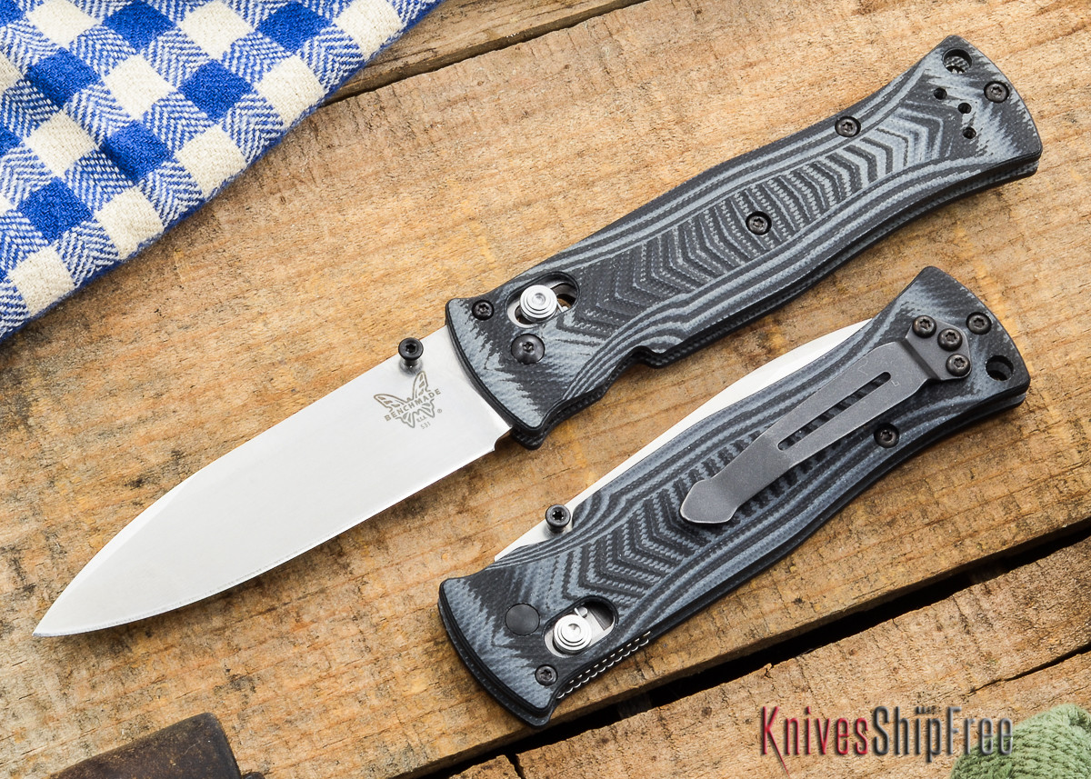 Benchmade Knives 531 Pardue Axis Lock Textured G10 Drop Point