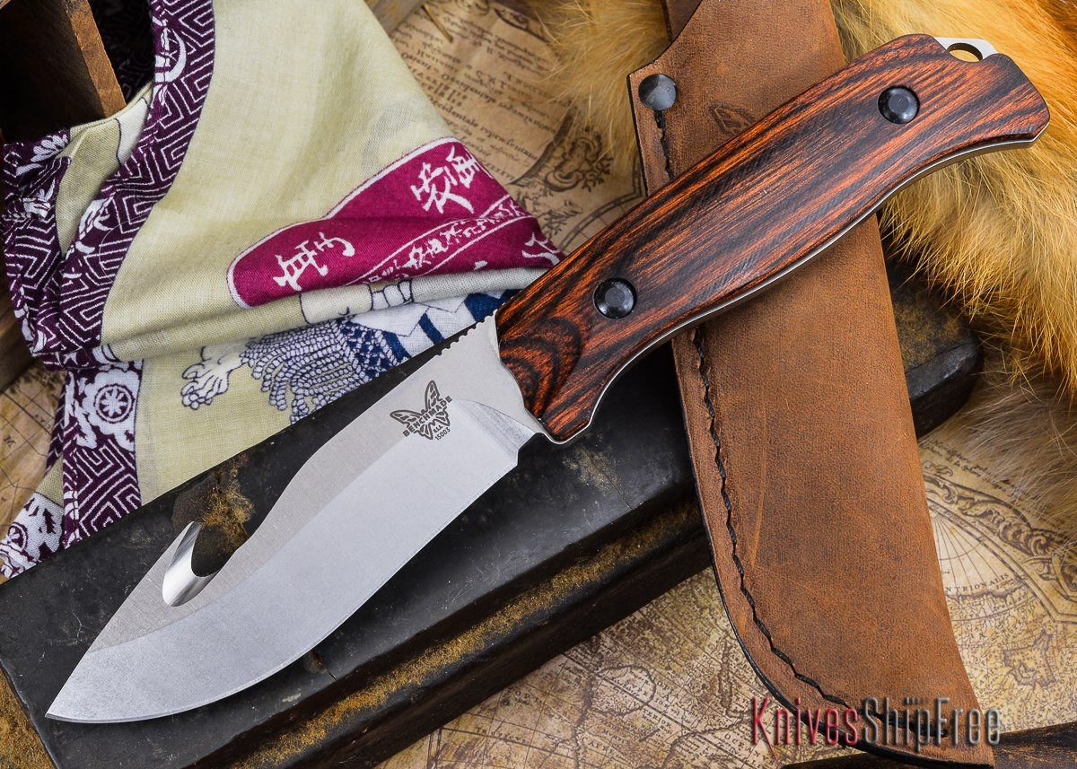 Benchmade Knives 150032 HUNT Saddle Mountain Skinner w/ Gut Hook