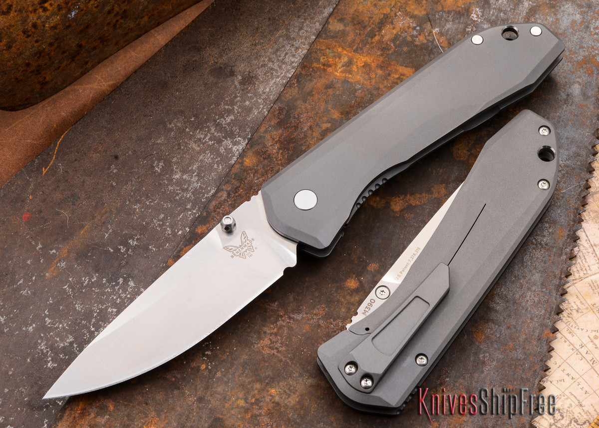 Benchmade Knives 761 Monolock Titanium M390 All Knives Ship Free