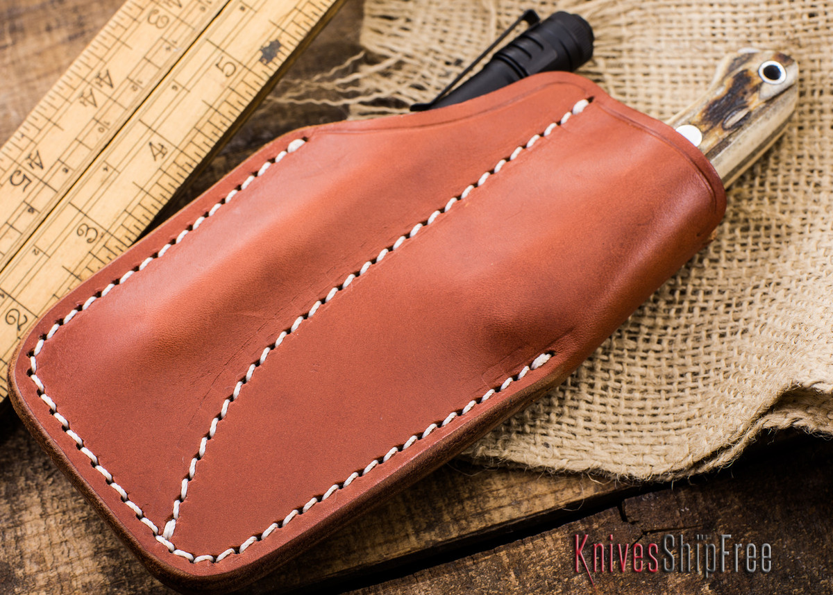 KnivesShipFree Leather Allegheny Pocket Sheath All Knives Ship Free