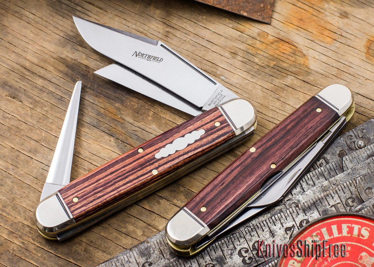 Great Eastern Cutlery 98 Northfield UnXLD Texas Cattle Knife Kingwood ThreeBlade