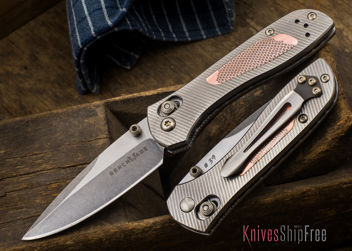 Benchmade Knives 707161 Sequel AXIS Lock CPM S90V Titanium