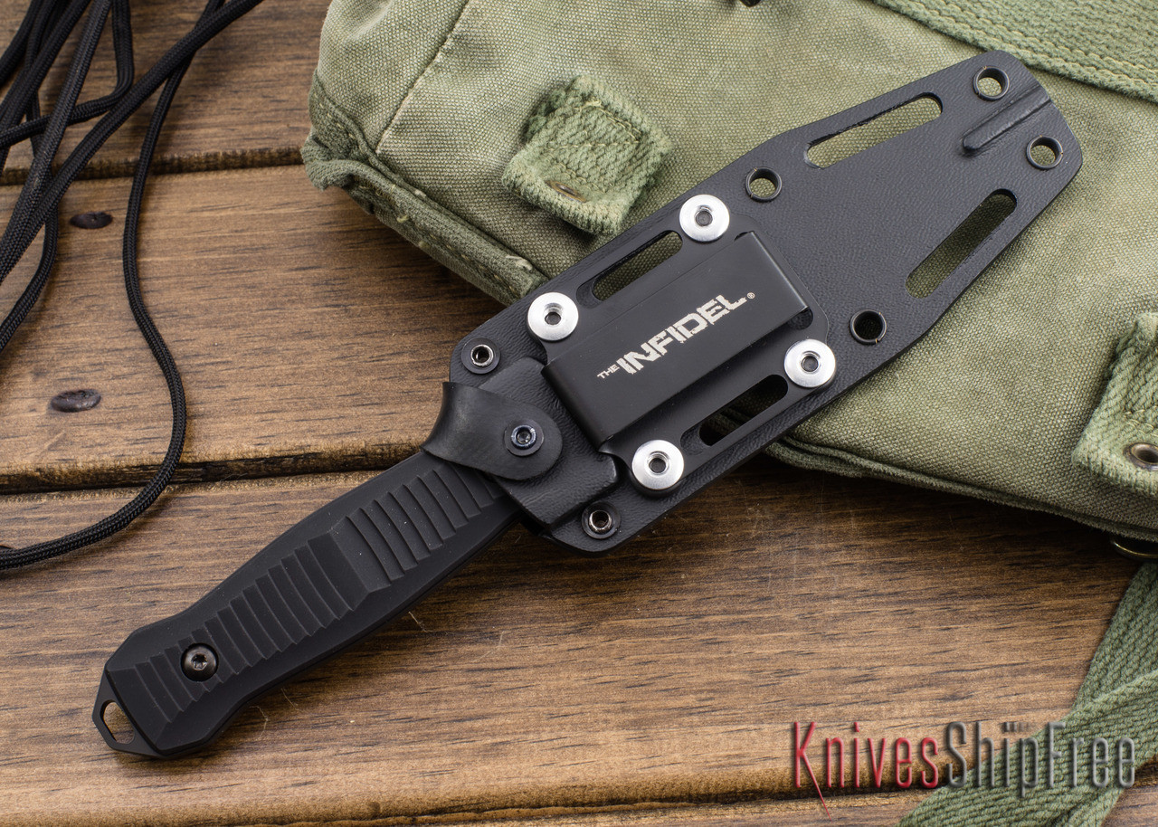 Benchmade Knives 133BK Fixed Infidel D2 Black Blade