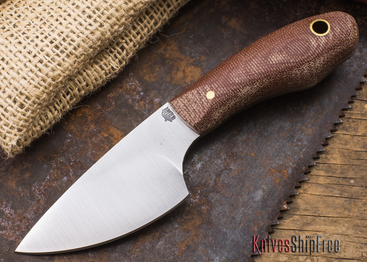 L.T. Wright Knives JX3 Rustic Brown Micarta