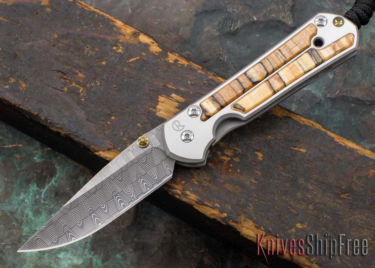 Chris Reeve Knives: Small Sebenza 21 - Spalted Beech Inlay
