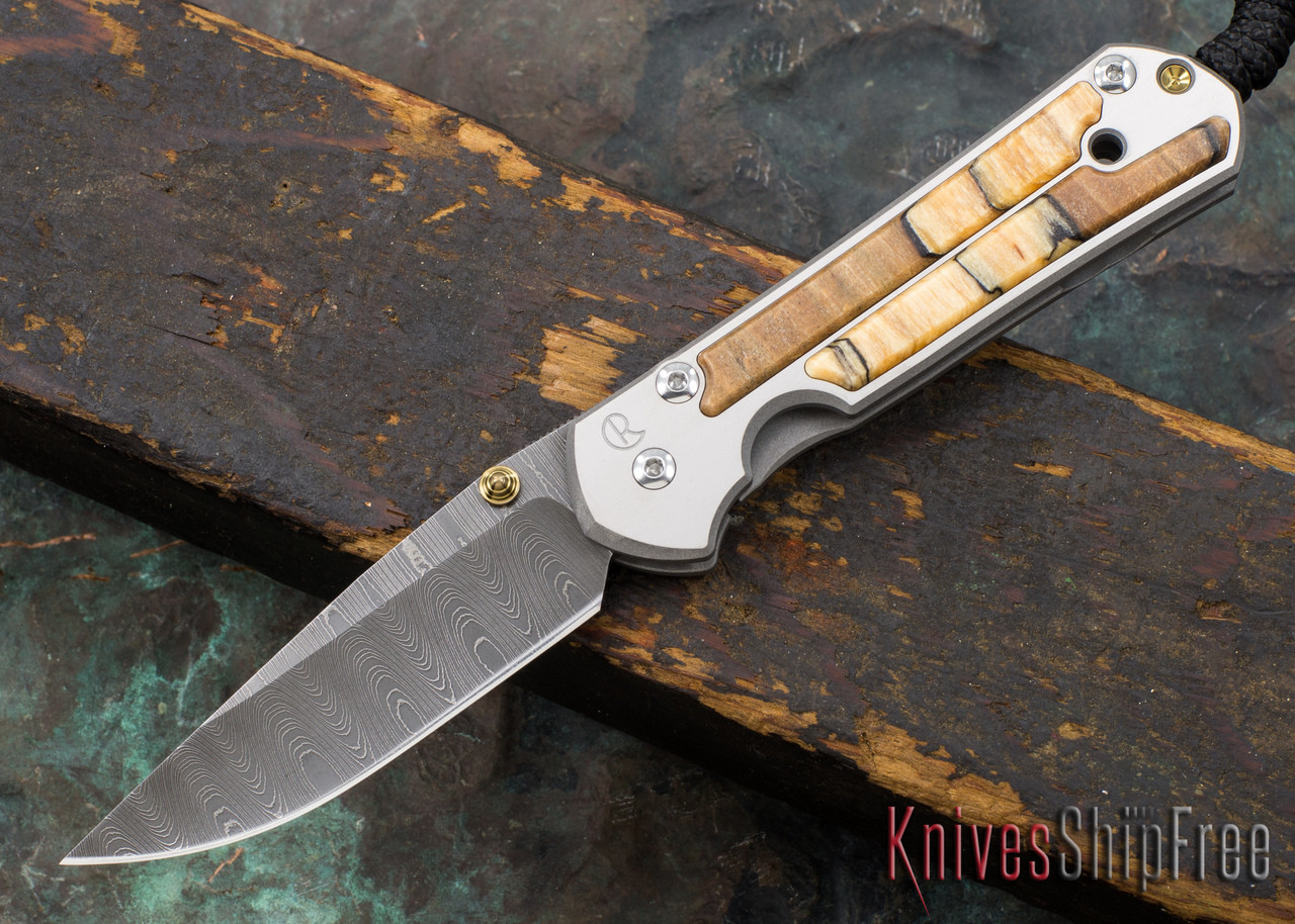Chris Reeve Knives: Small Sebenza 21 - Spalted Beech Inlay Chris Reeve Knives: Small Sebenza 21 - Spalted Beech Inlay