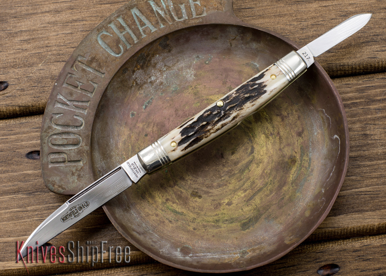 Great Eastern Cutlery: #13 - Northfield - Clerk - Sambar Stag - B