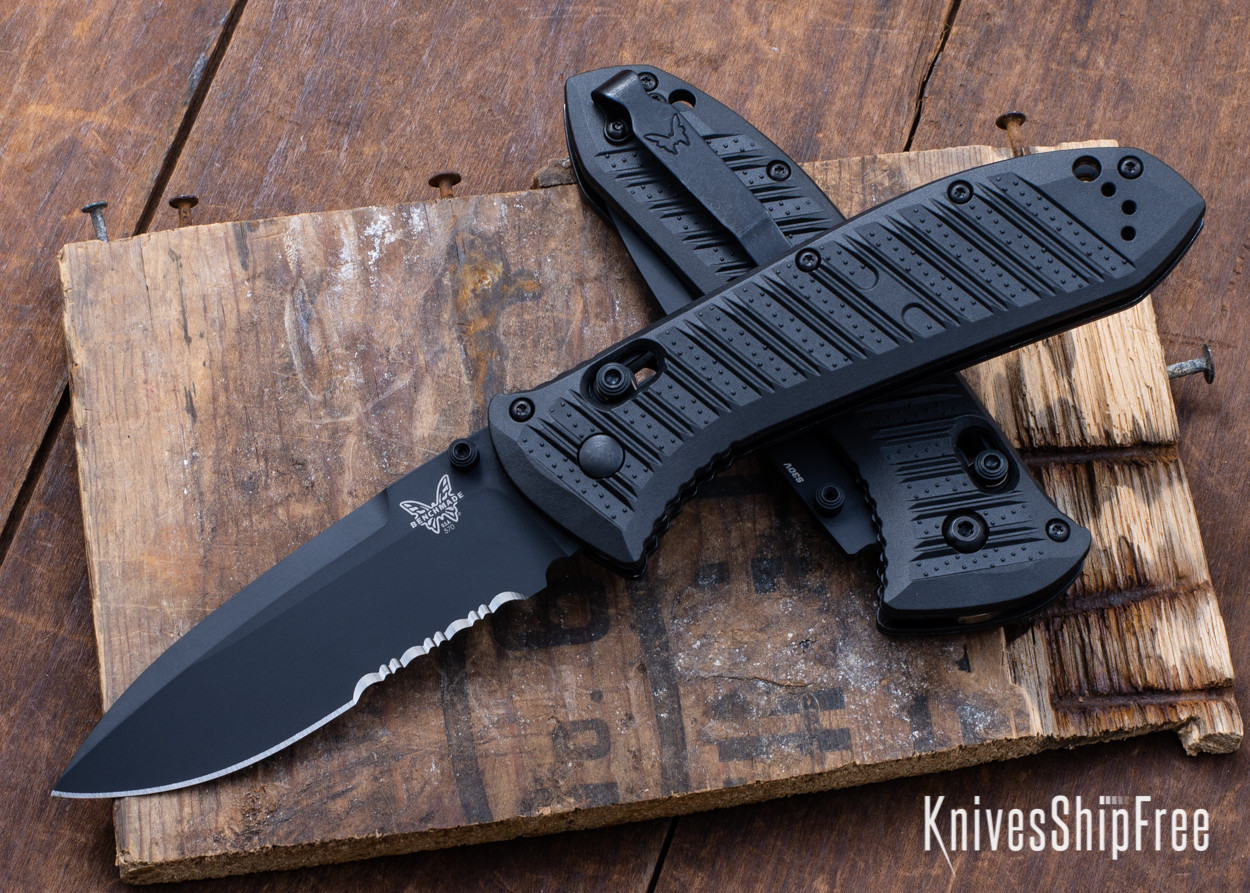 Buy Benchmade Knives: 570SBK-1 Presidio II - Serrated Black Buy Benchmade Knives: 570SBK-1 Presidio II - Serrated Black