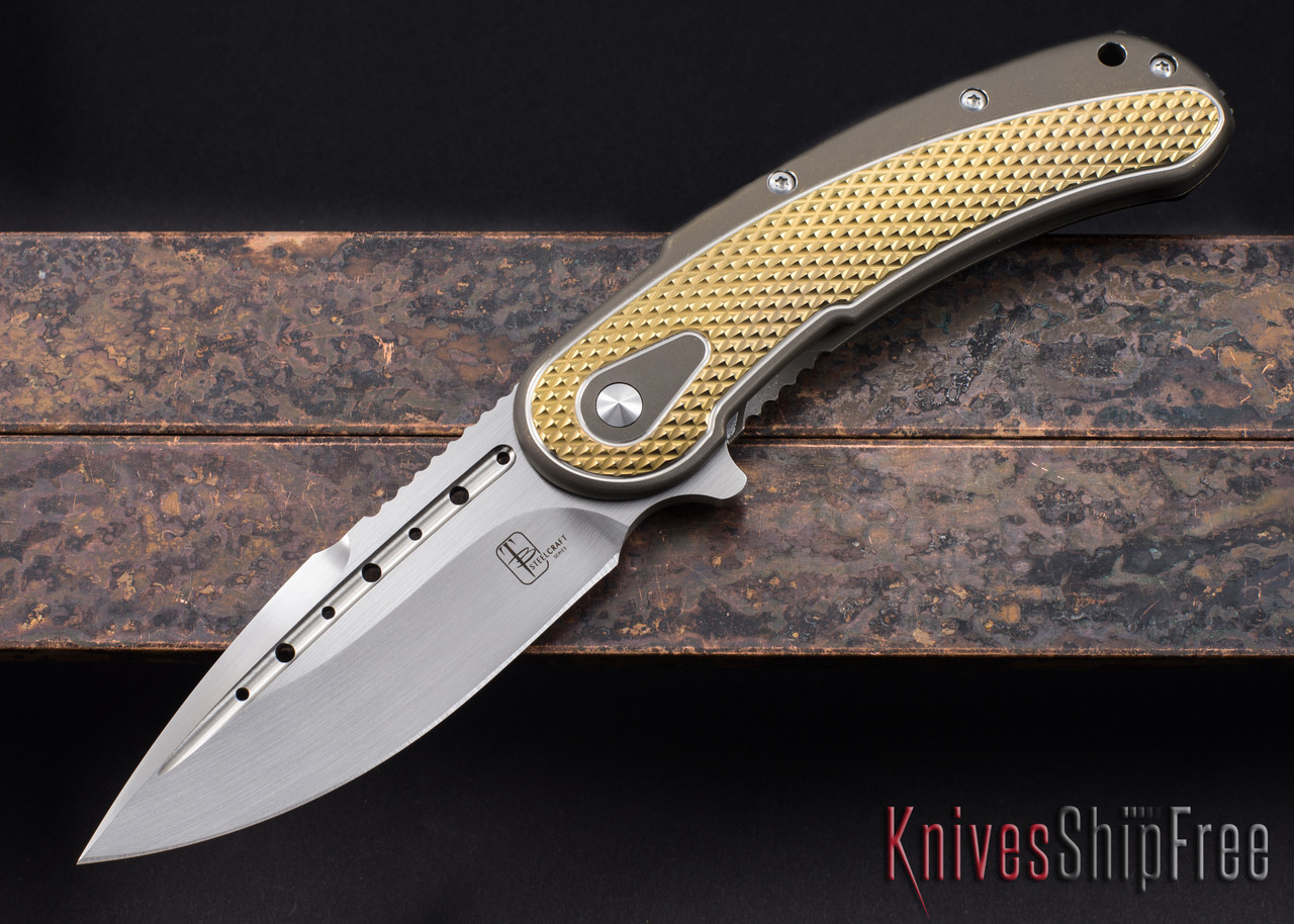 Buy Todd Begg Knives: Steelcraft Series - Bodega - Bronze & Gold