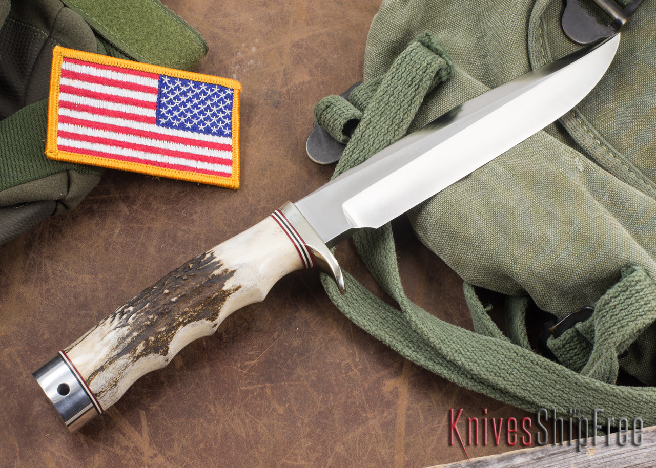 Randall Made Knives: Model 5-6 Camp & Trail Knife - Stag