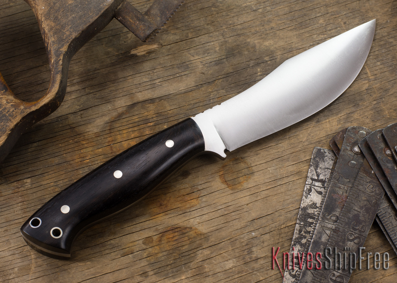Cross Knives: U.P. Skinner Knife - Gabon Ebony