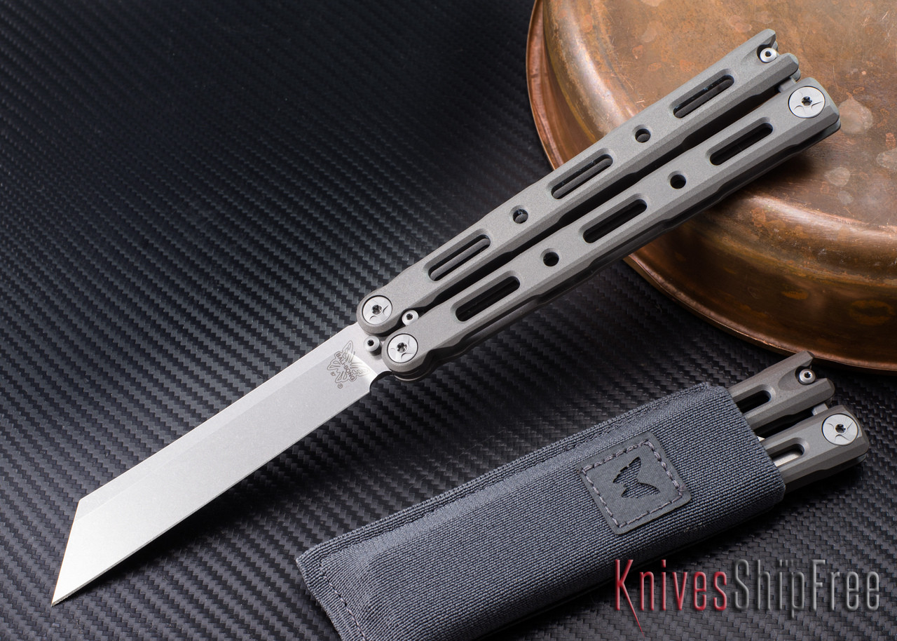 美品 バタフライナイフ バリソン ベンチメイド 検)BALI-SONG BENCHMADE 