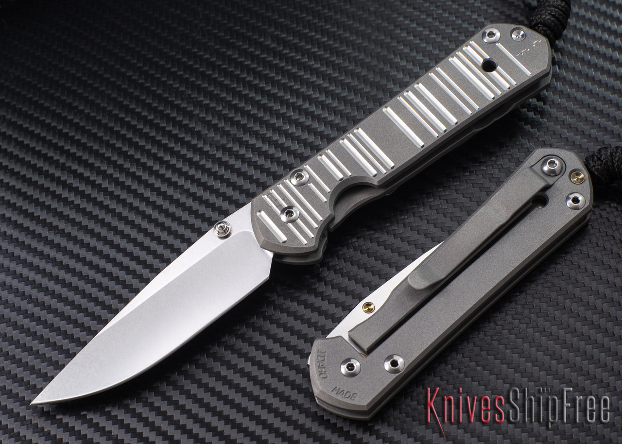 Chris Reeve Knives: Small Sebenza 21 - CGG Think Twice Code