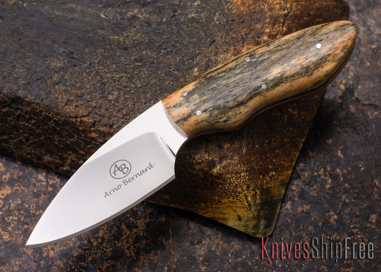 Arno Bernard Knives: Bush Baby Series - Meerkat - Giraffe Bone