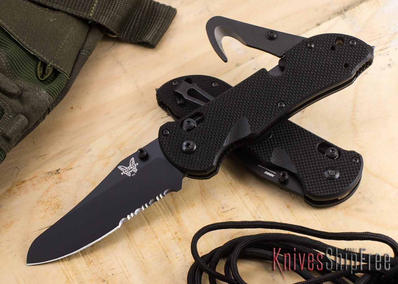 BENCHMADE ベンチメイド TRIAGE 916SBK KNIFE ナイフ 【公式通販】 BENCHMADE ベンチメイド TRIAGE 916SBK KNIFE ナイフ 【公式通販】