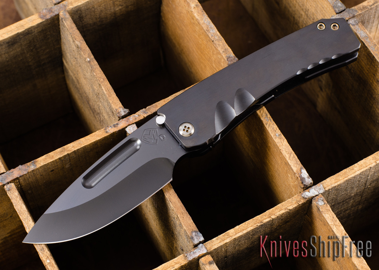 Medford Knife & Tool: Midi Marauder - PVD Coated Titanium & D2 Steel