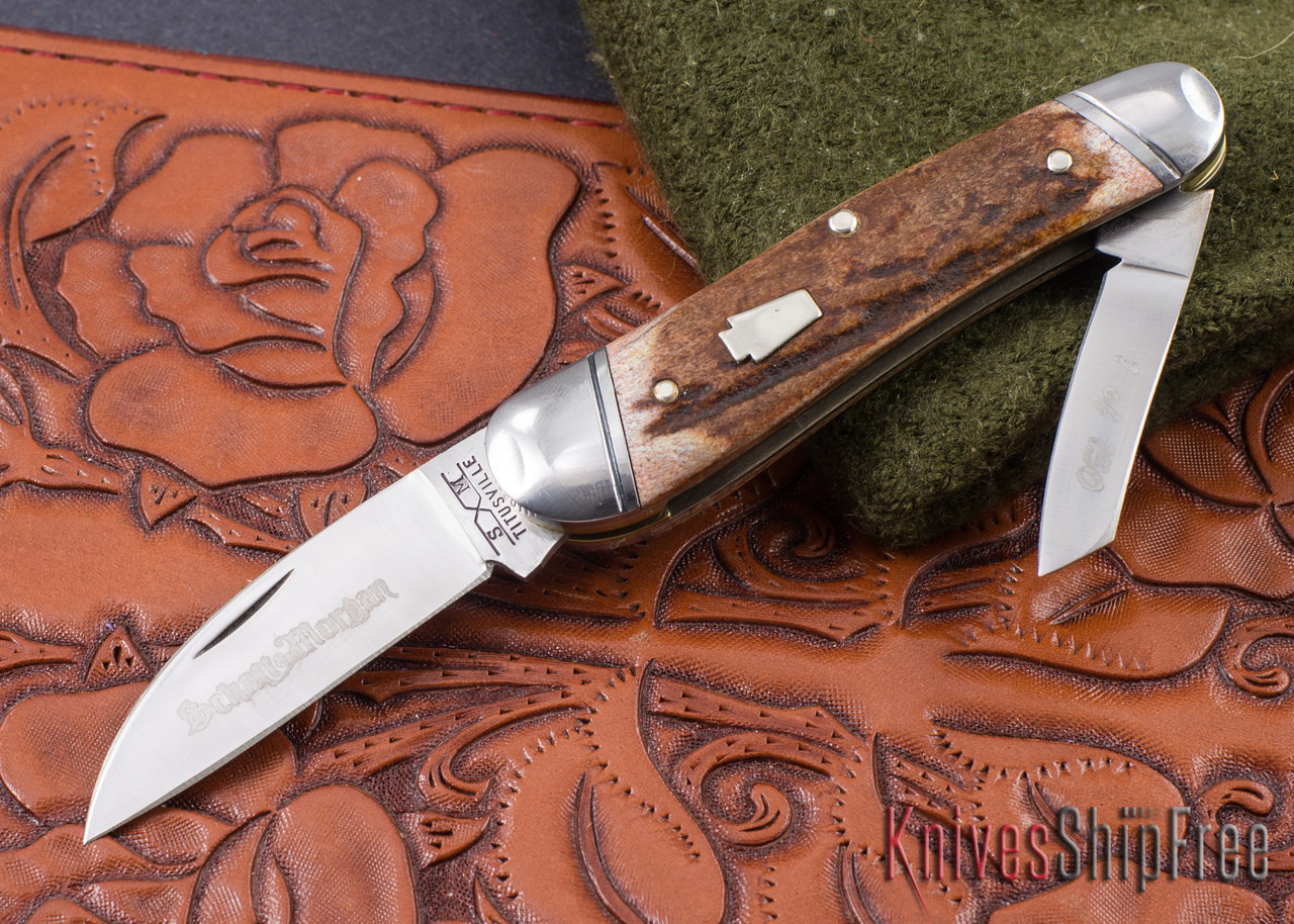 Schatt & Morgan: Keystone Series #43 Half Whittler - Red Elk 02