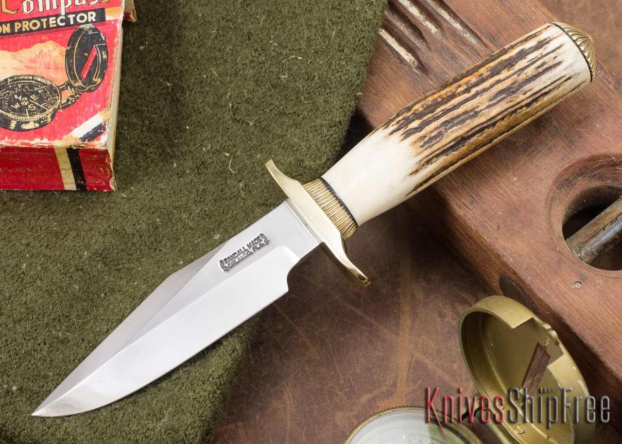 Randall Made Knives: Model 8-4 Trout and Bird Knife - Stag - 005