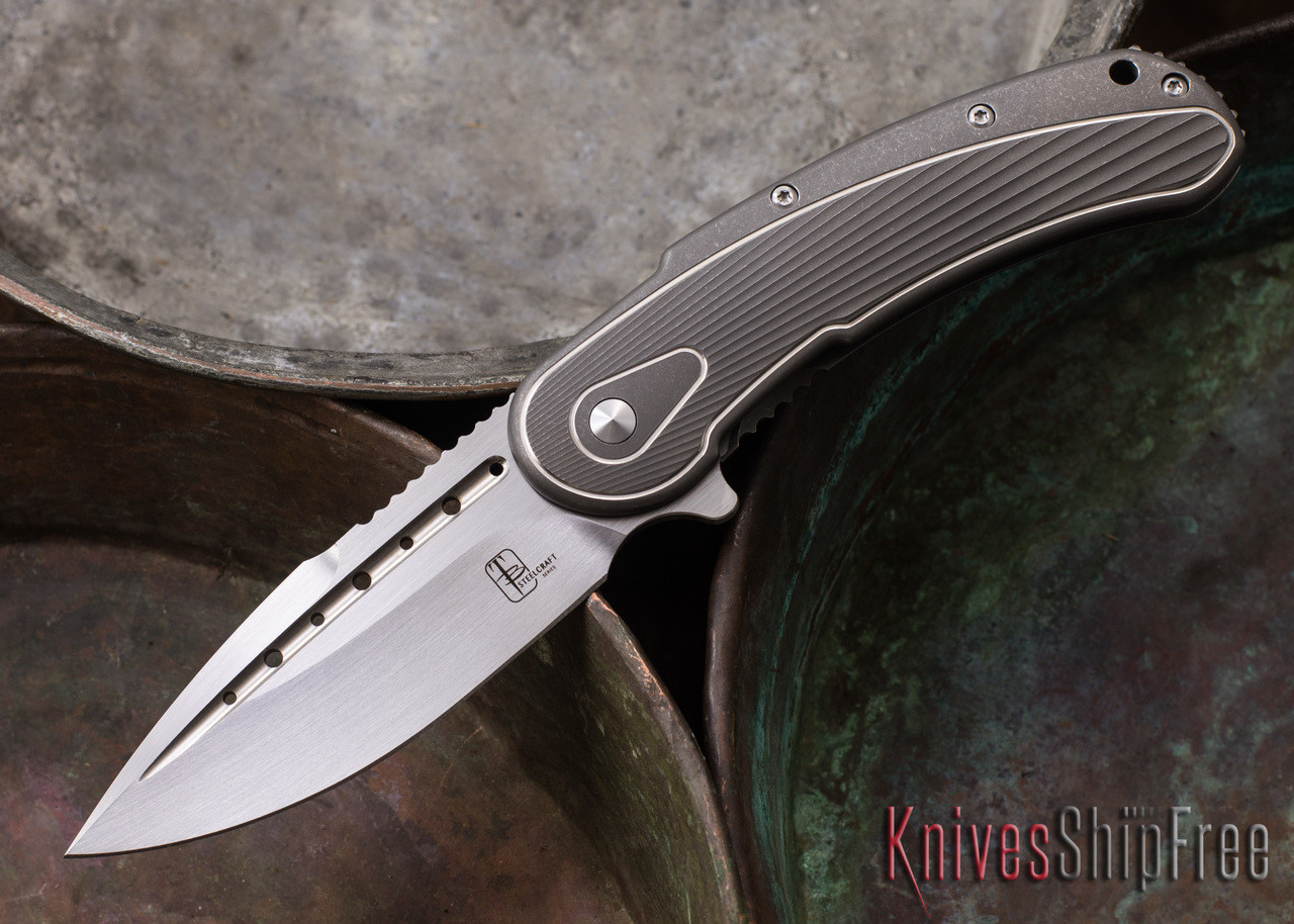 Todd Begg Knives: Steelcraft Series - Bodega - Grey Frame - Grey