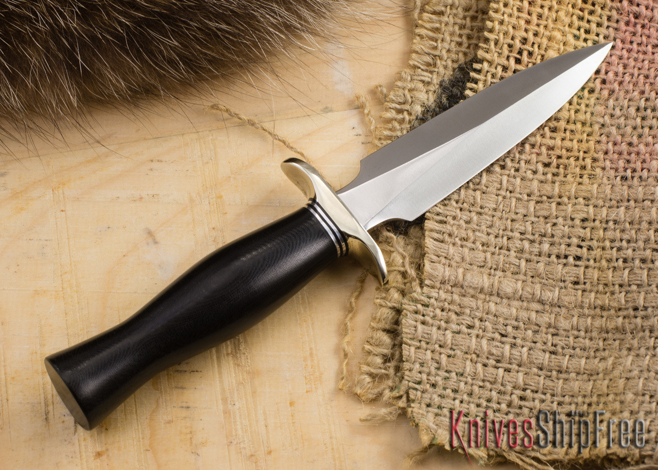 Randall Made Knives: Model 2-4 Letter Opener - Black Micarta - 206