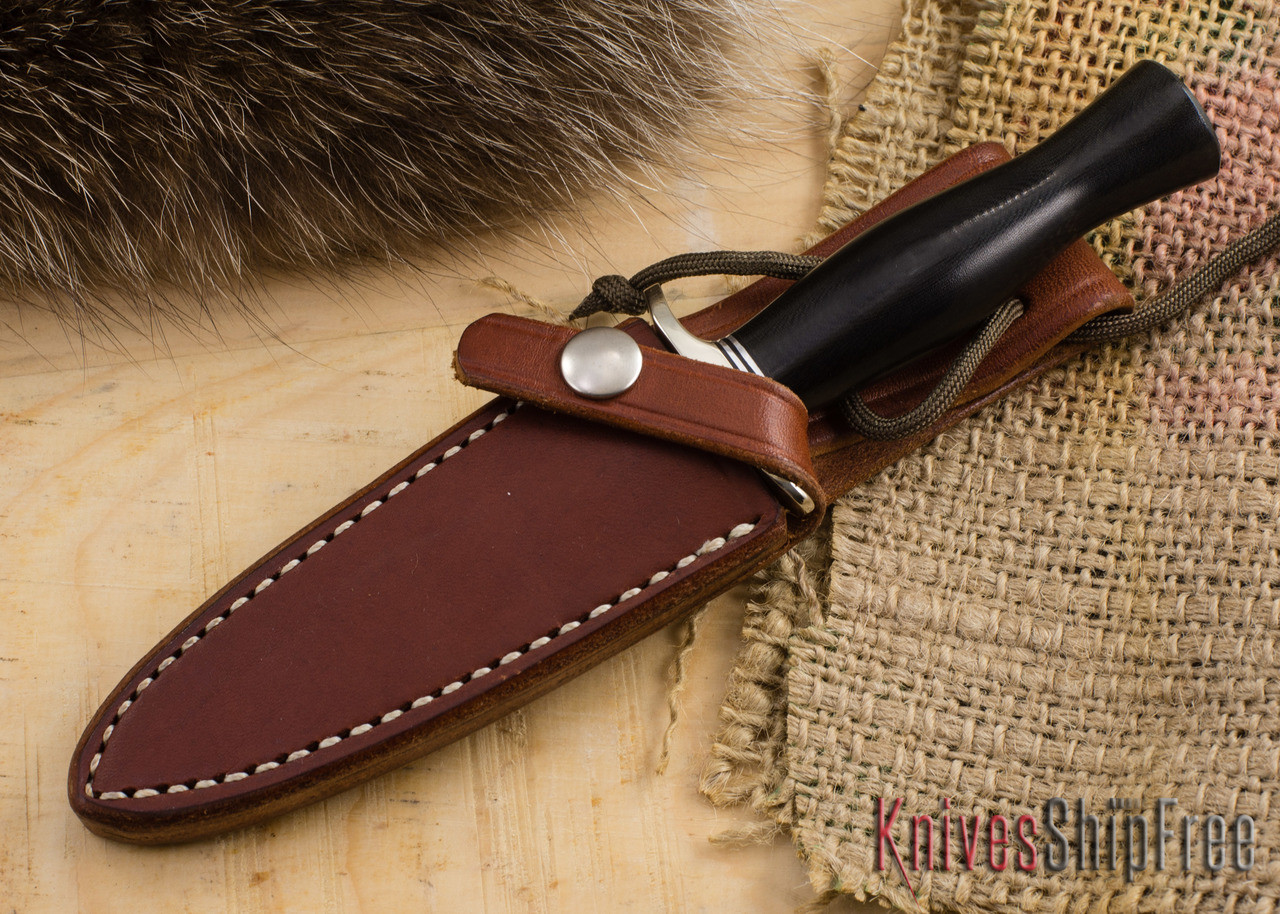 Randall Made Knives: Model 2-4 Letter Opener - Black Micarta - 206