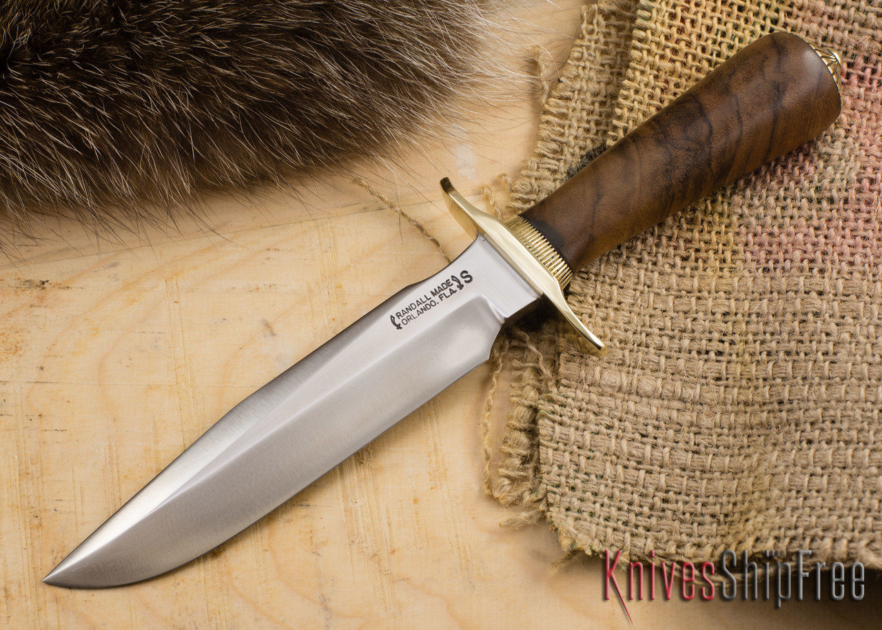 Randall Made Knives: Model 1 All Purpose Fighting Knife - Walnut - 210