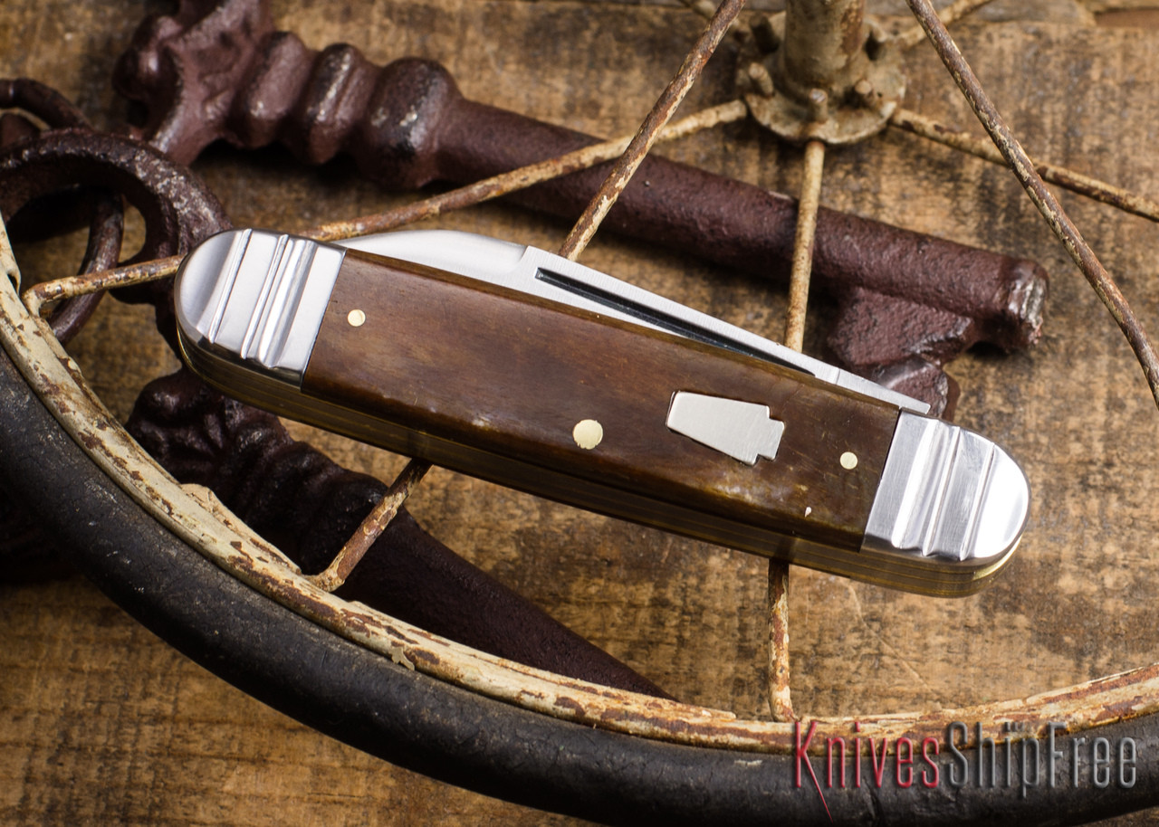 Schatt & Morgan: #99 Harness Jack - Amber Bone - Fluted Bolsters