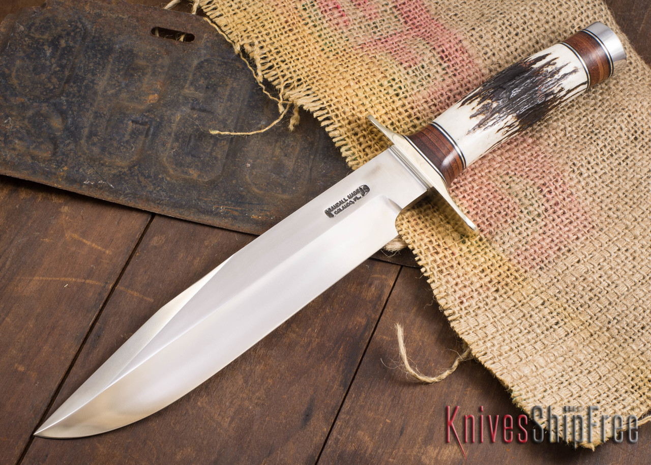 Randall Made Knives: Model 12-9 #14 Grind Sportsman Bowie - Stag