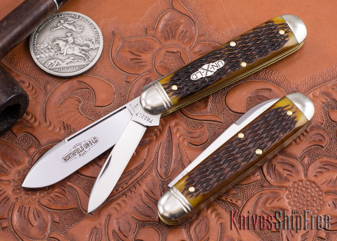 Great Eastern Cutlery: #78 Northfield Un-X-LD - Two-Blade - Golden