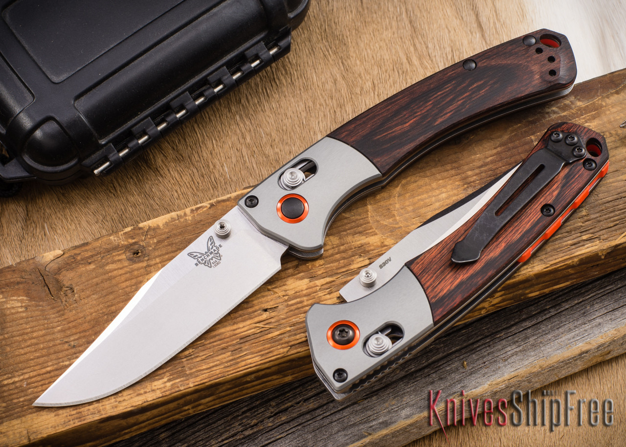 スポーツ Benchmade 15085-2 Amazon.com : Benchmade - Mini Crooked River 15085 EDC Knife with
