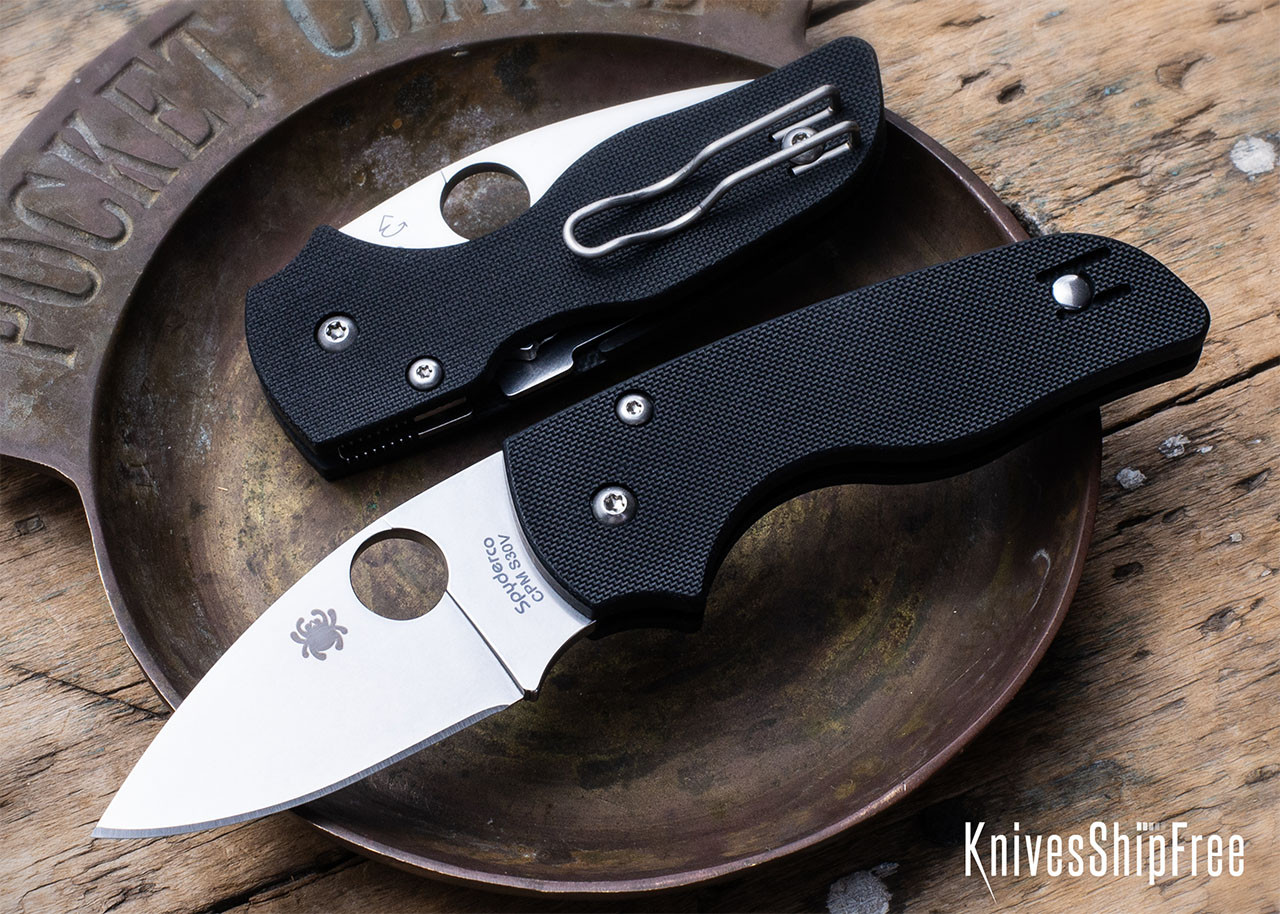 Spyderco: Lil' Native - Black G-10 - CPM-S30V - C230GP