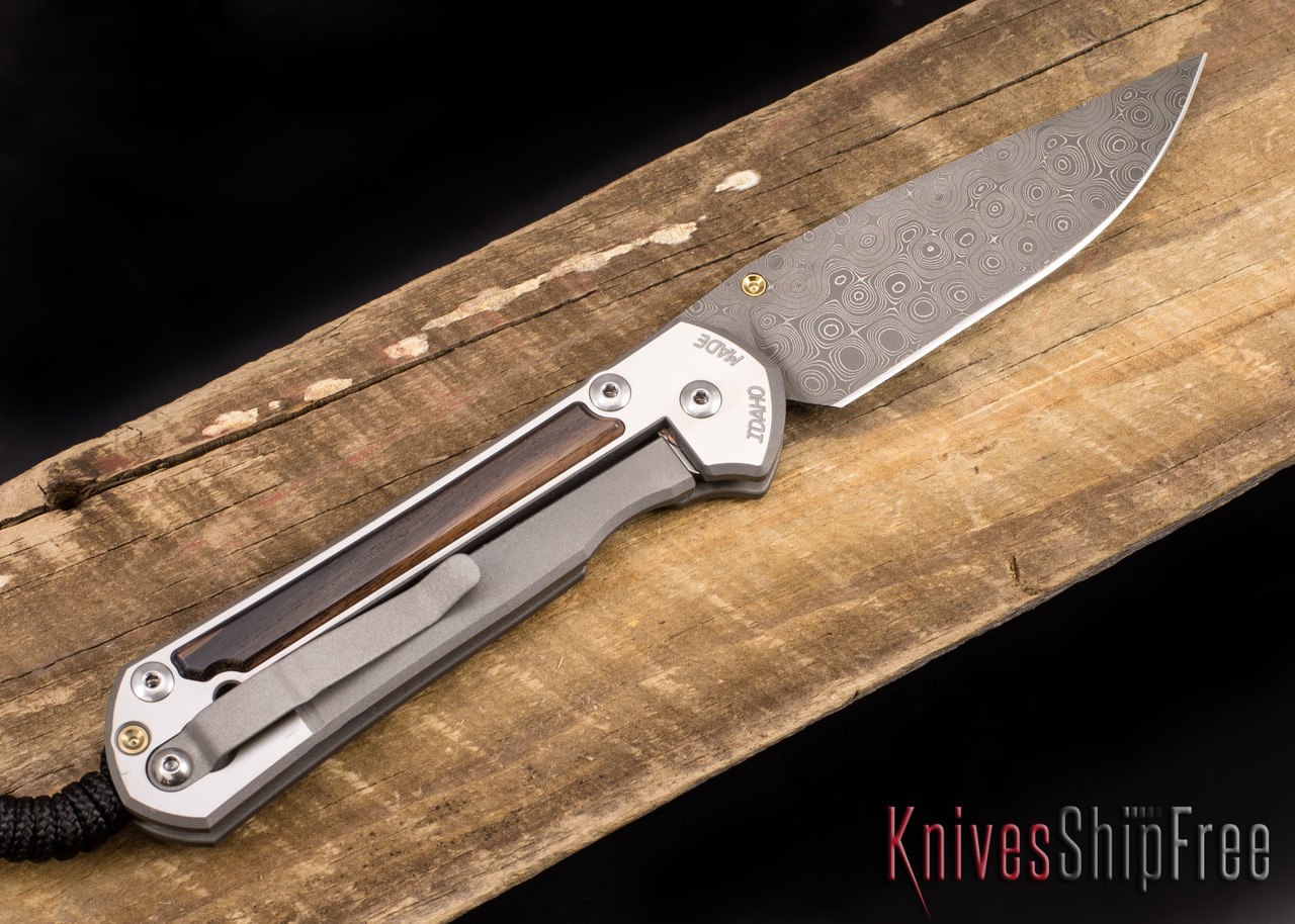 Chris Reeve Knives: Large Sebenza 21 - Macassar Ebony - Chad