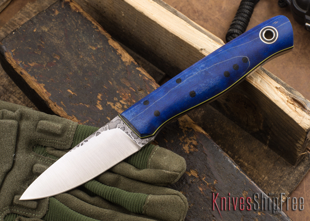 Fiddleback Forge: Handyman - Dyed Curly Maple - Black & Yellow