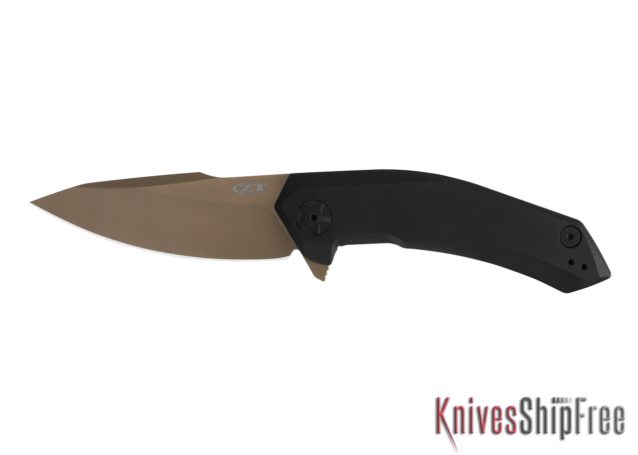 Zero Tolerance: 0095TANBLK | KnivesShipFree