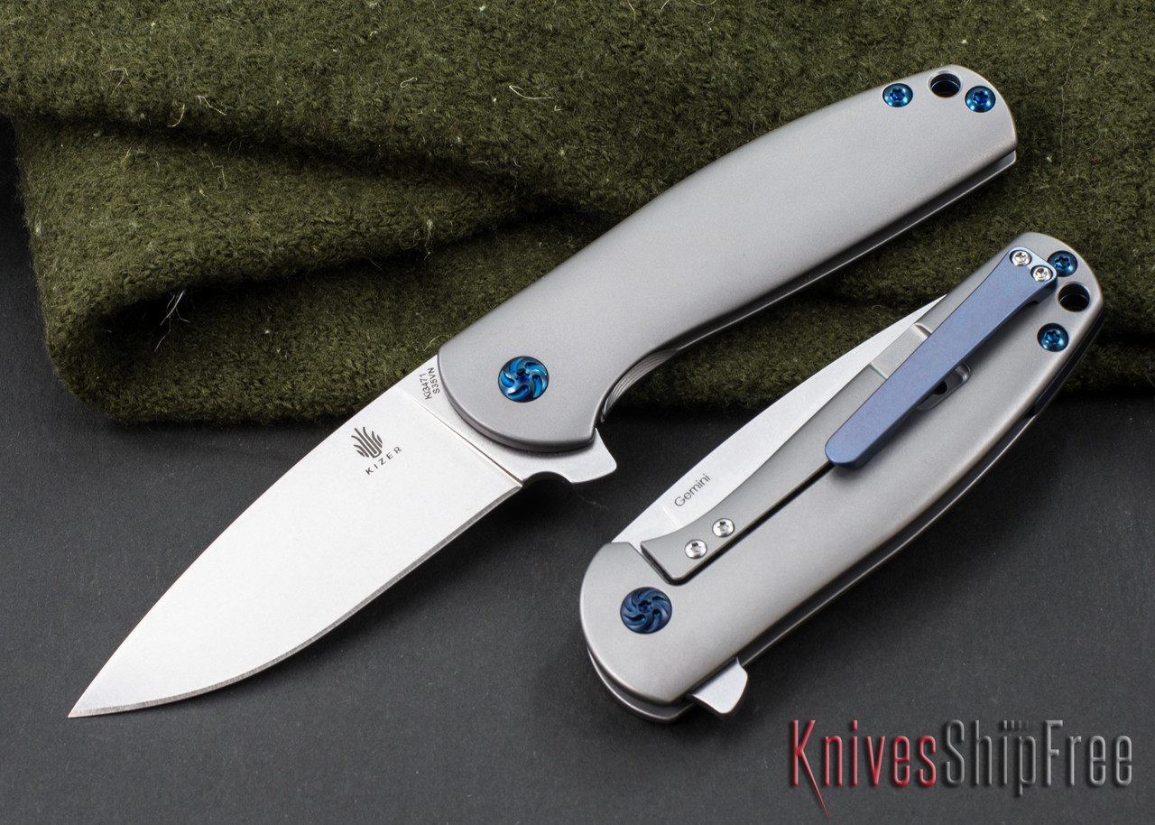 kizer-cutlery-gemini-titanium- kizer-cutlery-gemini-titanium-