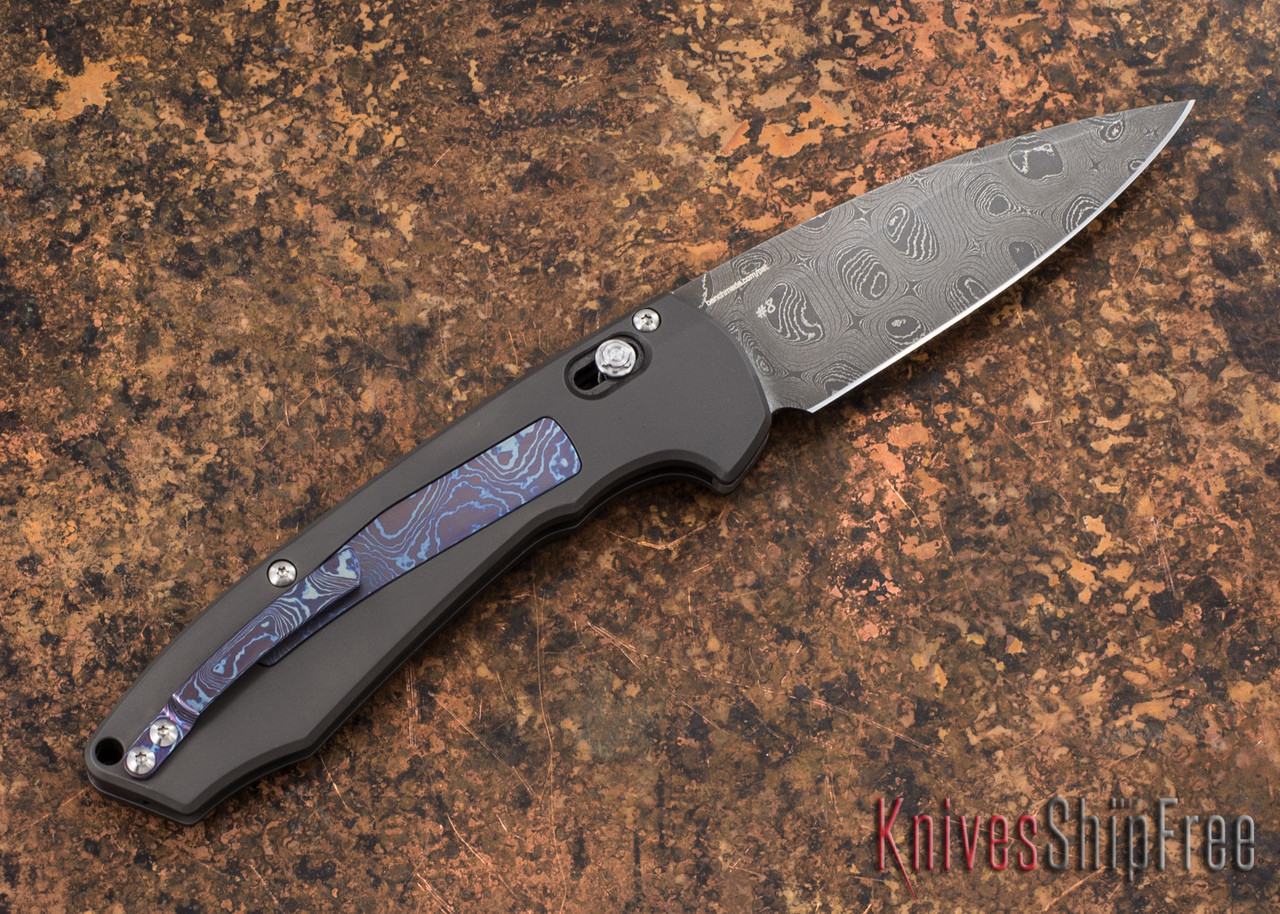 Benchmade Knives 490181 Gold Class Arcane Chad Nichols Damascus