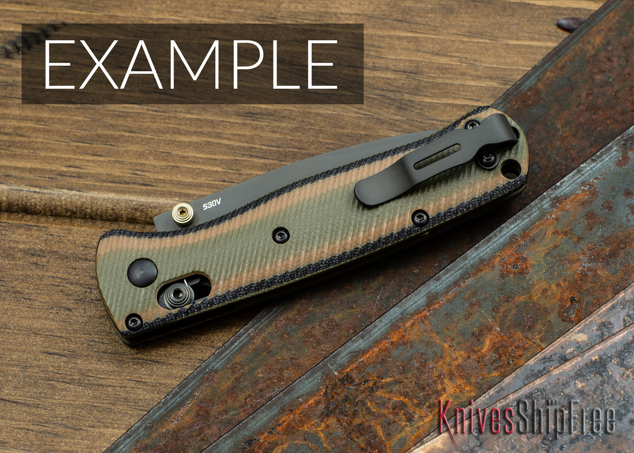 Custom Benchmade Bugout Scales Camo G 10 Custom Benchmade Bugout Scales Camo G 10