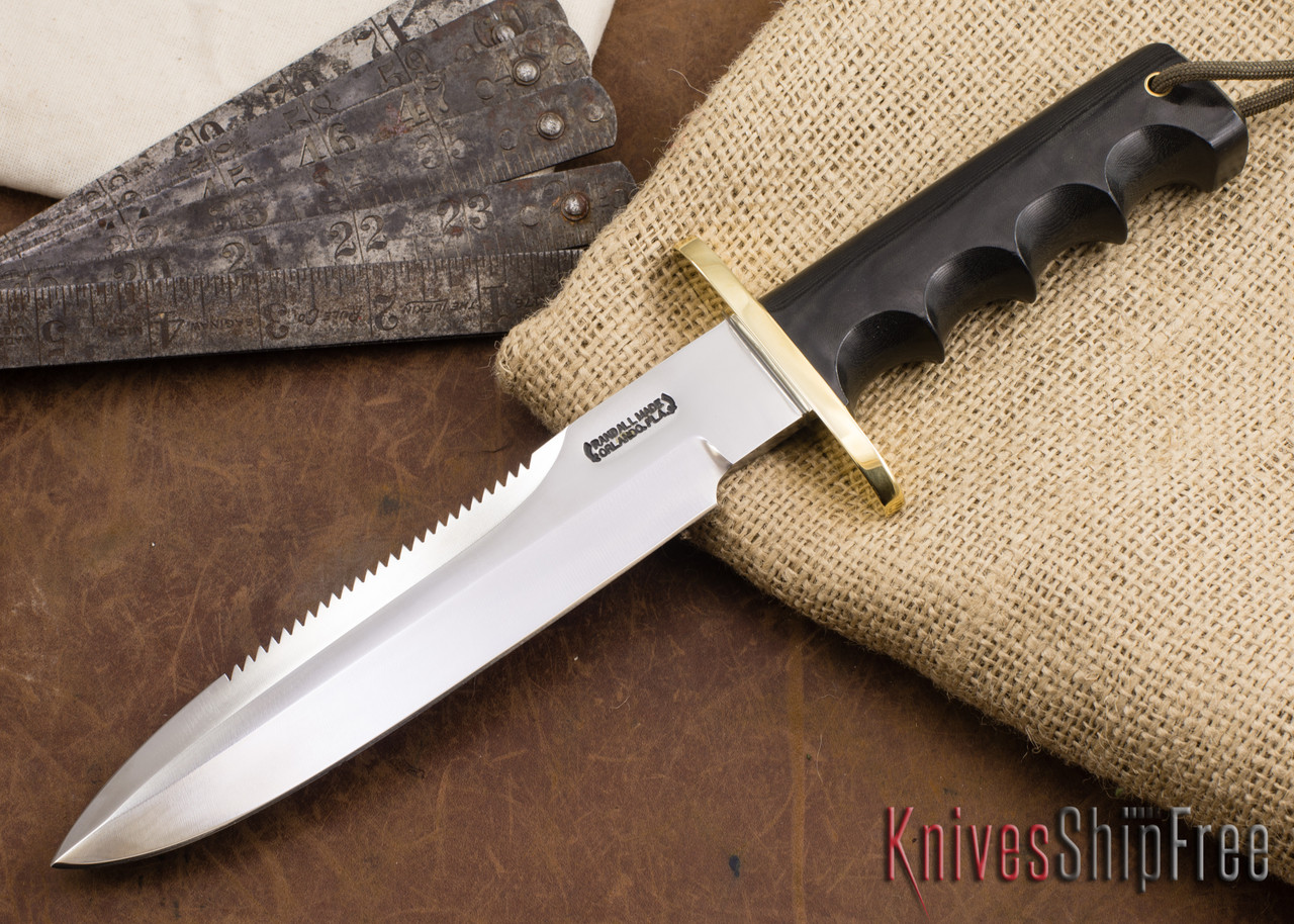 Randall Made Knives: Model 14 Attack - Sawteeth - 4-Finger Black