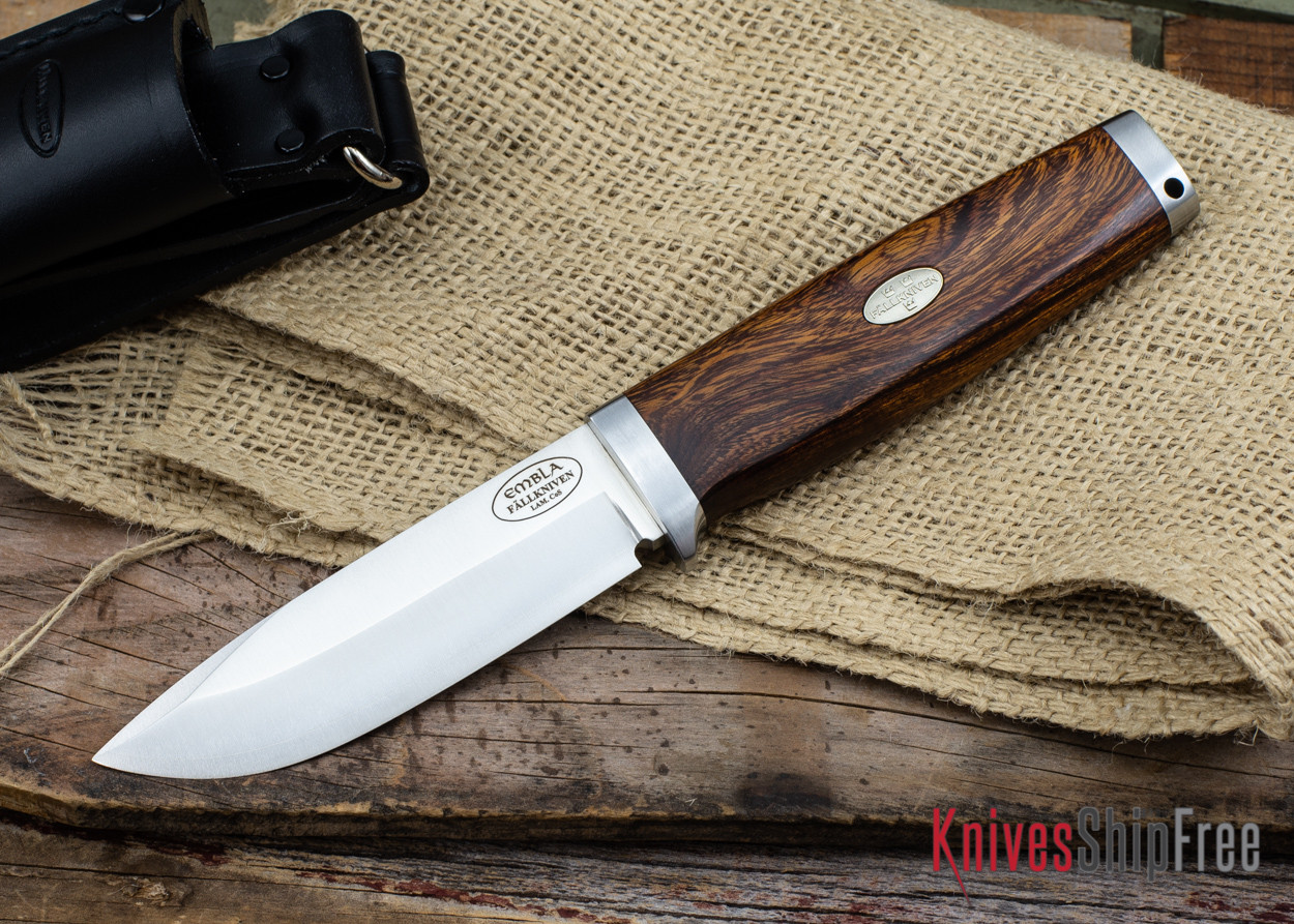 Fallkniven: SK2 Embla - Desert Ironwood - Leather Sheath